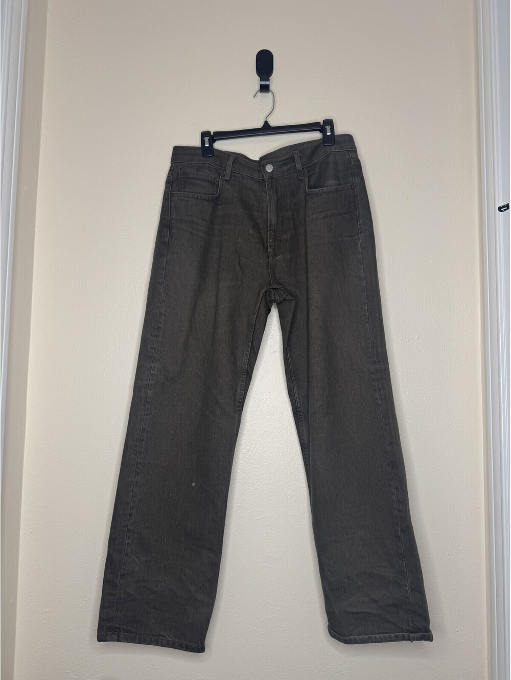 Zara Baggy Jeans Stained Black Men's Size 32